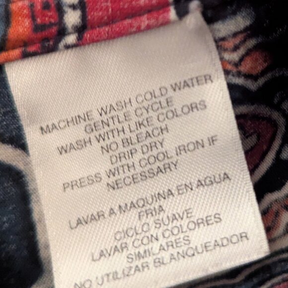 Paisley Jones New York Signature Women's PM Long Sleeve Button Down Shirt - Picture 5 of 6